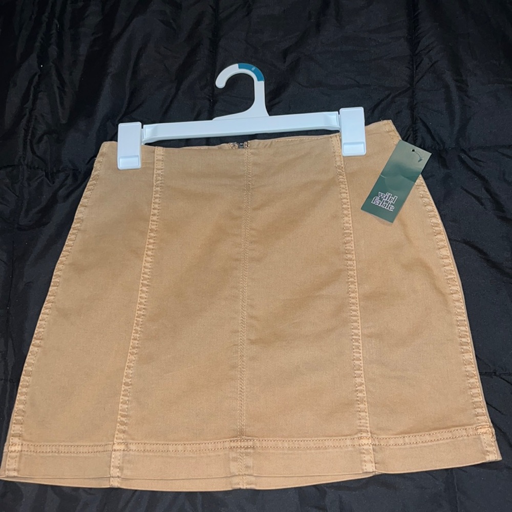 Brown skirt